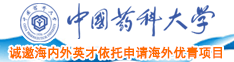 大鸡吧得操逼中国药科大学诚邀海内外英才依托申请海外优青项目